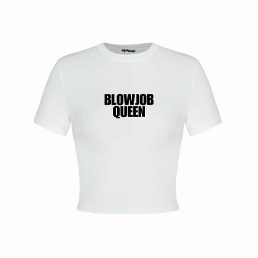 Blowjob queen Crop Top