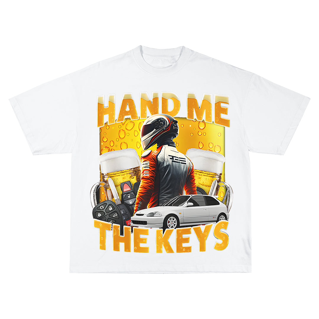 Hand me the keys Oversize Тениска!