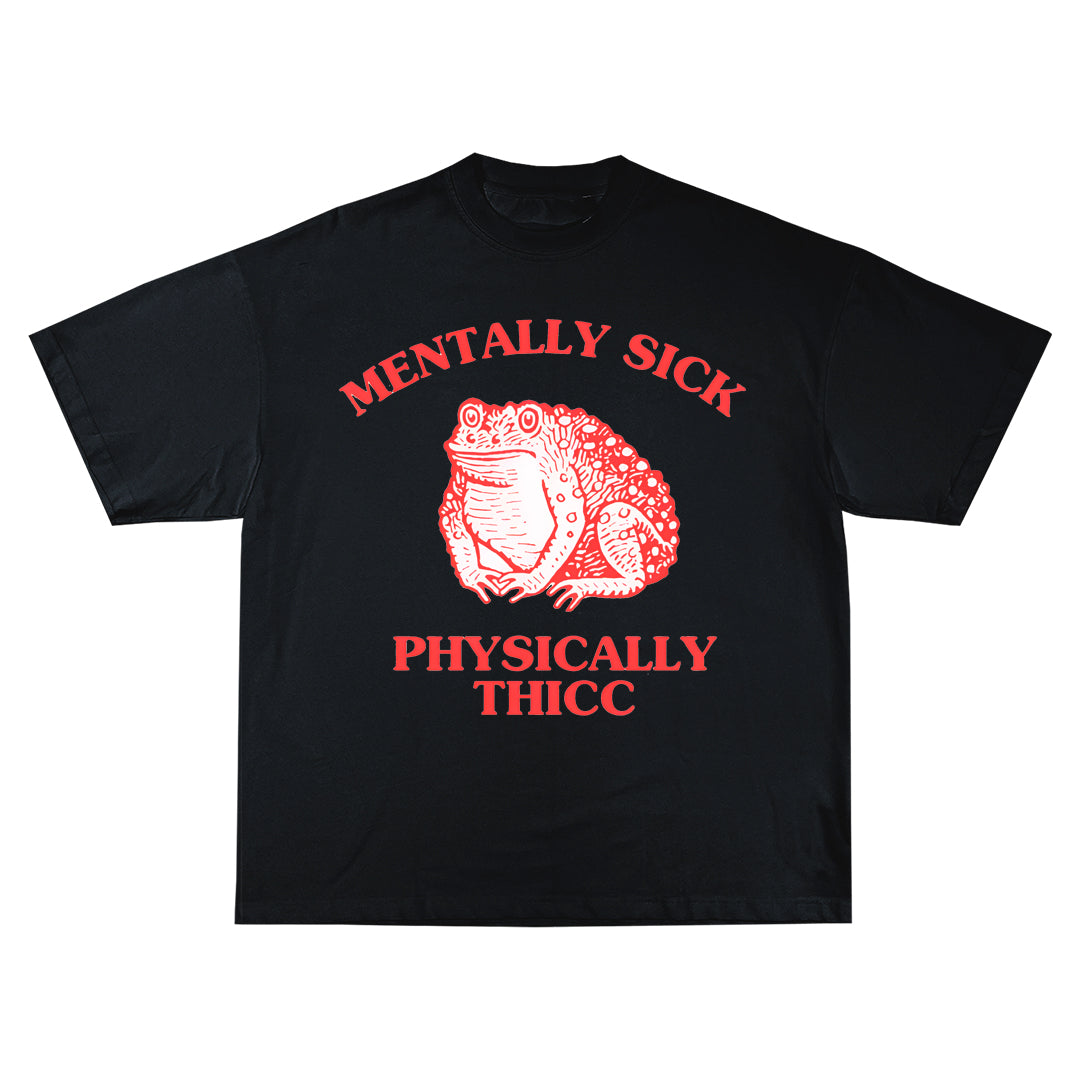 Menetally sick physically thicc Oversize Тениска!