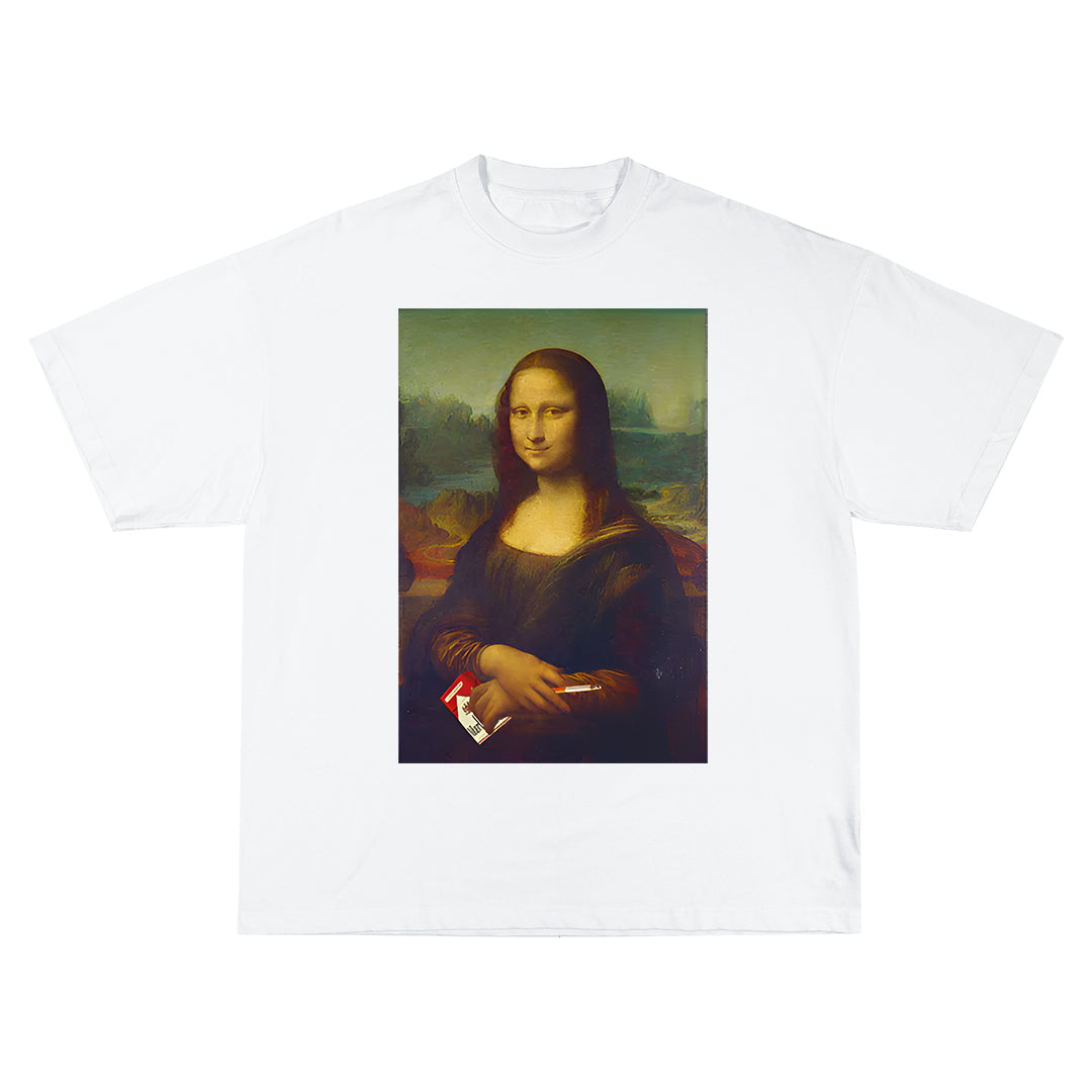 Mona Lisa Cig Oversize Тениска!