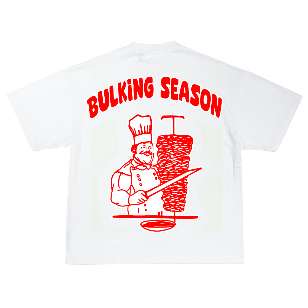 Bulking Season Kebab (BACKPRINT) Oversize Тениска!