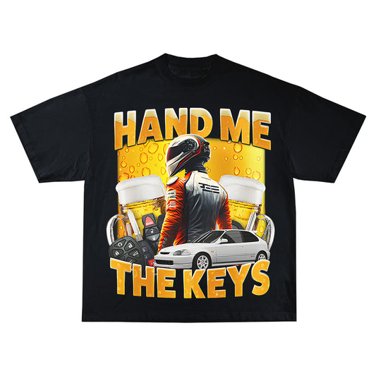 Hand me the keys Oversize Тениска!