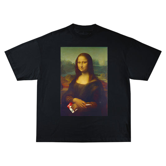 Mona Lisa Cig Oversize Тениска!